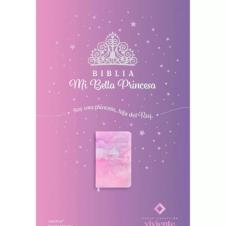 BIBLIA NTV LETRA 7p 12 x 18 MI BELLA PRINCESA VIOLETA PU