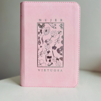 Biblia RVR60 Cierre Rosa Mujer Virtuosa
