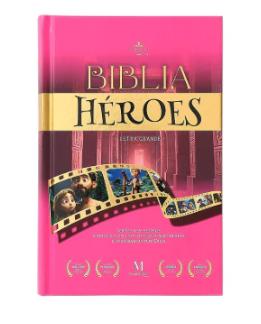 Biblia RVR60 Biblia Rvr063c 15 X 22 Héroes Tapa Dura Rosa