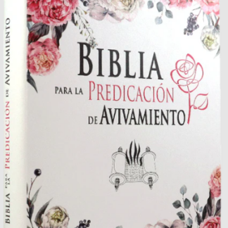 Biblia Reina Valera 1960 Letra Grande para la Predicación de Avivamiento Floreada